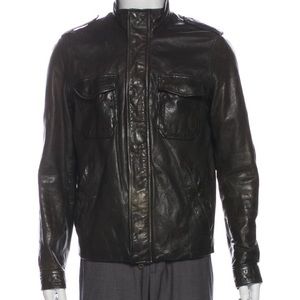 Men’s Vince leather jacket